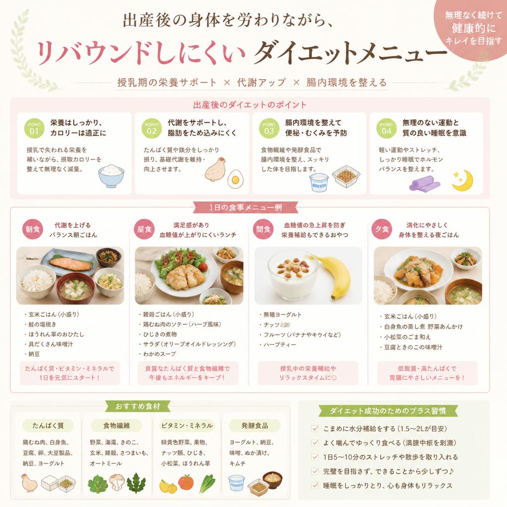 産後ダイエットサポート