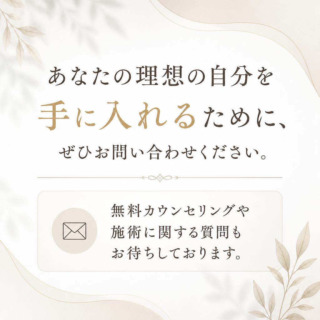 今すぐお問い合わせください！